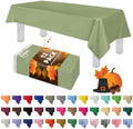Grandipity Plastic Table Cloth Disposable 12 Pack 54” x 108” Rectangle by Grandipity