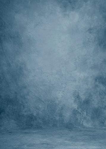 Abstract Blue Photo Backdrop 5x7FT Portrait Photography Studio Background by ANFGANC
