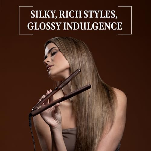 CHI Original Digital Ceramic Hairstyling Iron, 1.5", Chocolate - Image 5