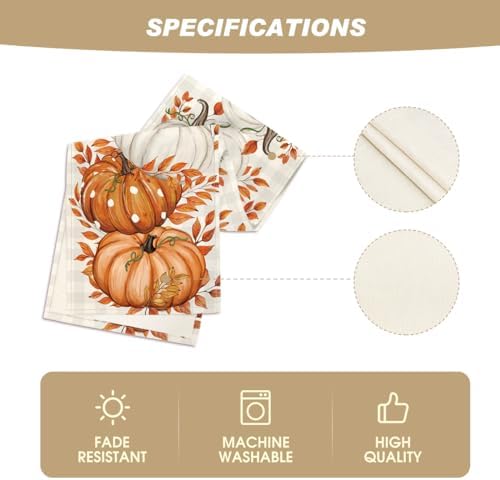 Artoid Mode 210 GSM Fall Table Runner Home Party Decor 13x48 Inch - Image 5