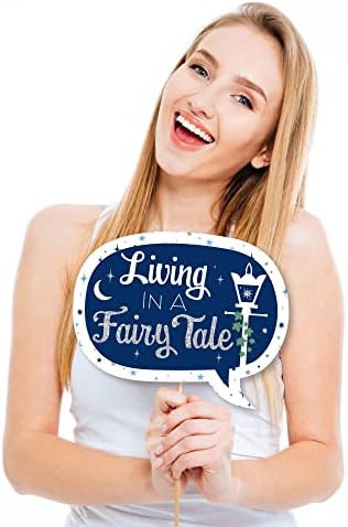 Fairy Tale Fantasy Photo Booth Prop Kit, DIY Cardstock Props - 20pc - Image 3