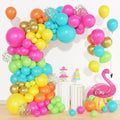 Amandir 153pcs Tropical Balloons Arch Garland Arch Kit Different Sizes by Amandir