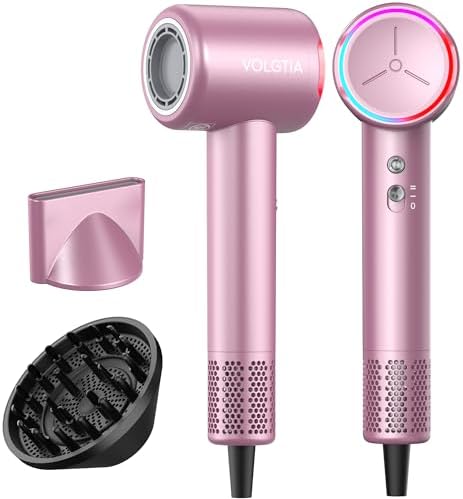 High-Speed Hair Dryer Blow Dryer with Diffuser and Concentrator by Unknown