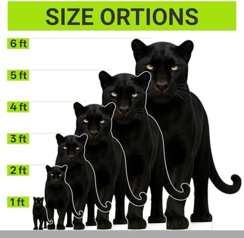Black Banther 2FT Life Size Cardboard Cutout, 1 PC - Image 2