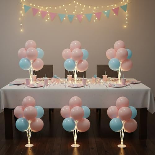 Lightsfever 6 Sets LED Balloon Table Centerpieces for Party Decorations - Image 4