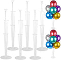 Voircoloria Balloon Stand Kits for Table Birthday Party Decorations, 6 Sets by Voircoloria