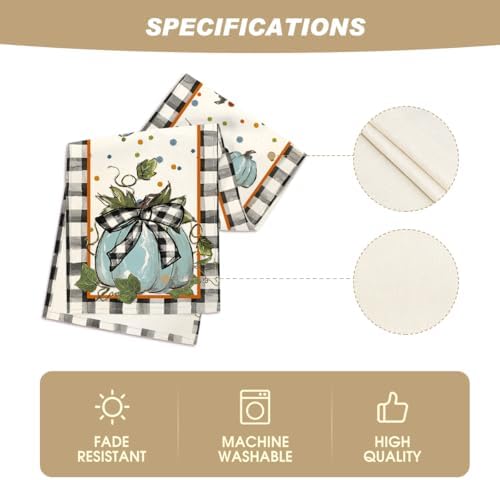 Artoid Mode 210 GSM Fall Table Runner Home Party Decor 13x72 Inch - Image 5