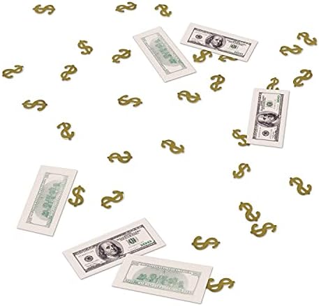 Big Bucks Print-Fetti Party Accessory (1 count) (.5 Oz/Pkg) - Image 3