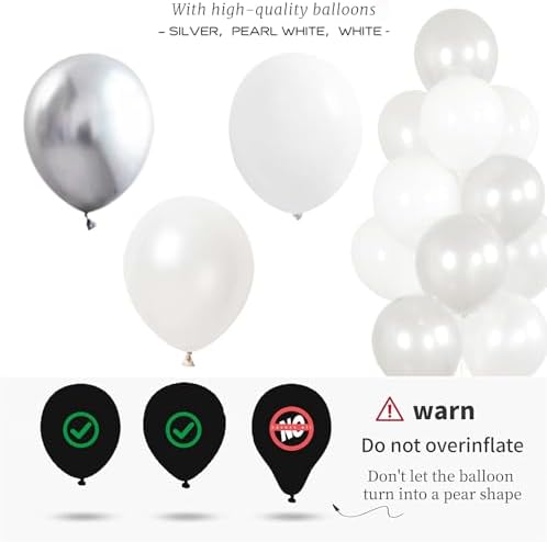 2 Set Wedding Balloon Column Kit with Stand Base for Party - Image 3