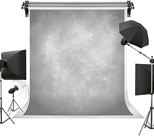 Kate 5x7ft Light Grey Backdrops Abstract Photography Backdrop for Professional Studio Backgrounds by KateBackdropforPhotography