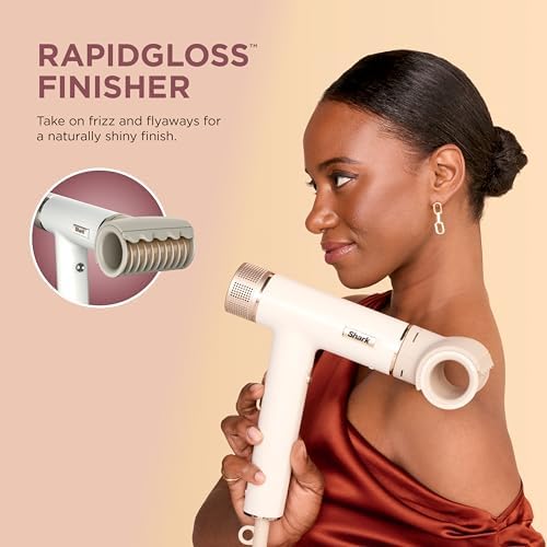 Shark SpeedStyle Hair Dryer, 3 Styling Tools, Fine to Medium Hair, HD331 - Image 5