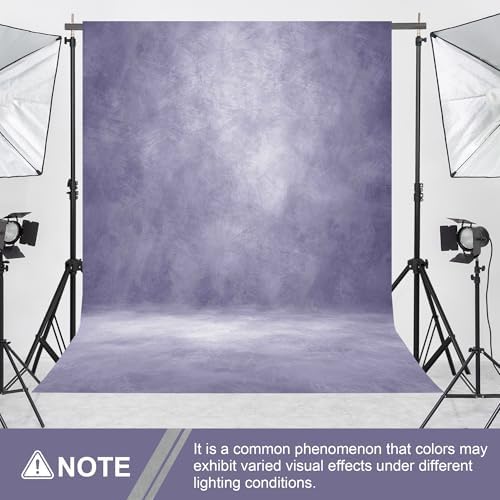 Abstract Photography Backdrop for Photoshoot 8x10ft,Light Purple,No Stand - Image 5