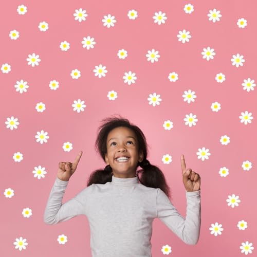 Daisy Confetti Flower Daisy Shape Table Scatters Confetti for Daisy Decorations Wedding Birthday Party Supplies Decorations Flower Party Sets - Image 6