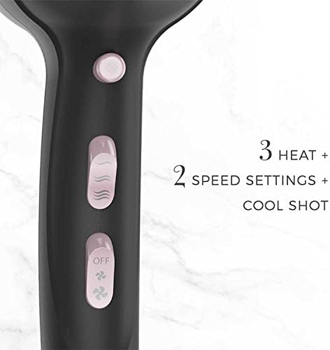 Remington Pro Pearl Ceramic Hair Dryer, 1875W, 3 Heat + 2 Speed - Image 2