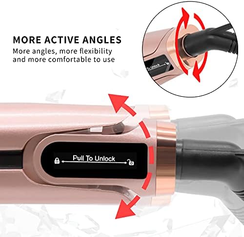 Mini 1/2" Flat Iron, Tourmaline Titanium Hair Straightener for Short Hair - Image 3