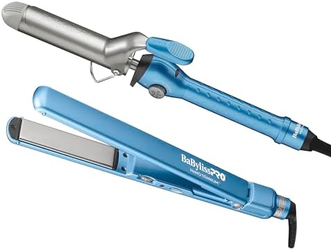 BaBylissPRO 1" Ultra Thin Flat Iron, Hair Straightener, Shorter Plates by Unknown
