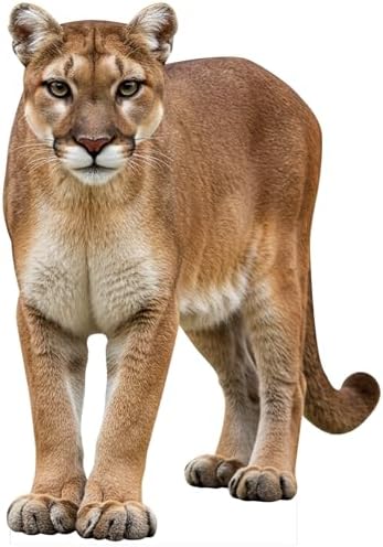 Cougar 2FT Life Size Cardboard Cutout, for Party Decor & Events by Unknown