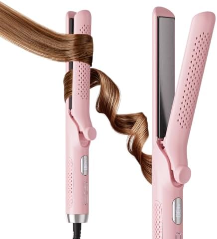 BABONIR Airflow Styler Curling Iron, 2 in 1 Straightener and Curler by BABONIR