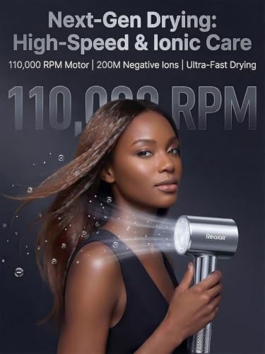 High-Speed Ionic Hair Dryer, Blow Dryer with Essential Oil & Diffuser - Image 2