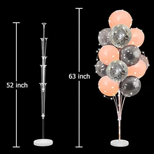 Cicicooie Balloon Stands Floor Column Kit 2 Centerpiece Party Decorations - Image 3