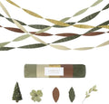 AOBKIAT Baby Shower Decorations,Dark Green Sage Streamers Party Decorations by aobkiat