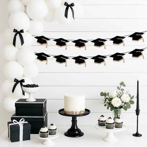 Pre-Strung Graduation Banner - Grad Caps Party Banner Decoration - Image 6