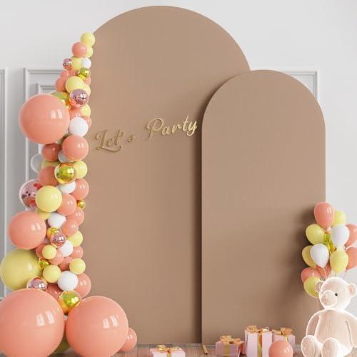 Wokceer Arch Backdrop Stand and Cover Set of 2, 7.2FT,6FT Arch with Cover - Image 4
