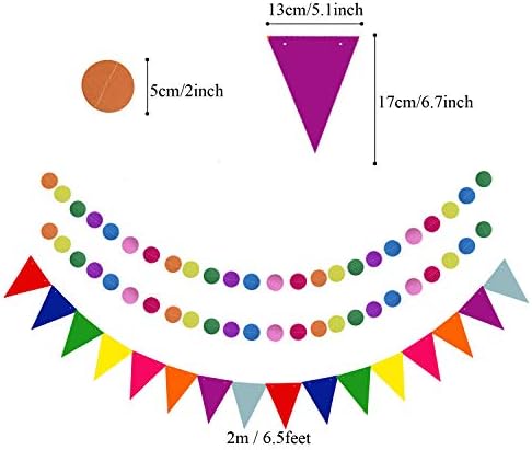 Mexican Party Decorations Multicolored Fiesta Paper Fan Party Decorations - Image 5