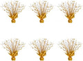 6 Pack Gold Silver Star Spray Centerpiece, Wedding Holiday by Unknown