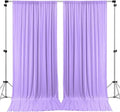 AK TRADING CO. 10 feet x 10 feet Polyester Backdrop Drapes Curtains Panels with Rod Pockets - Wedding Ceremony Party Home Window Decorations - Lavender by Fabrics%7CEventDecor%7CCrafts%7CUpholsteryFoam