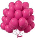 PartyWoo Hot Pink Balloons 50pcs Magenta Fuchsia Color 12 Inch by PartyWoo
