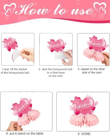 Mothers Day Table Decorations, Mother's Day Decorations Centerpieces - Image 5