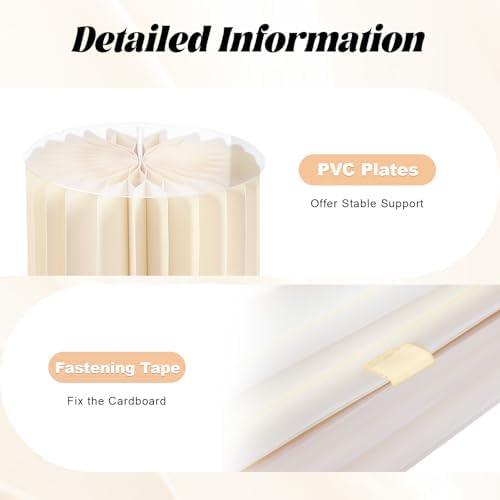 20-100cm 5 Cardboard Vase Pillars, for Party Tables Decor - Image 2