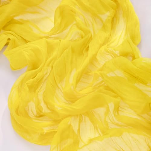 Yellow Cheesecloth Table Runner Fall Wedding Picinc Decor 10ft, 2 Pack - Image 5