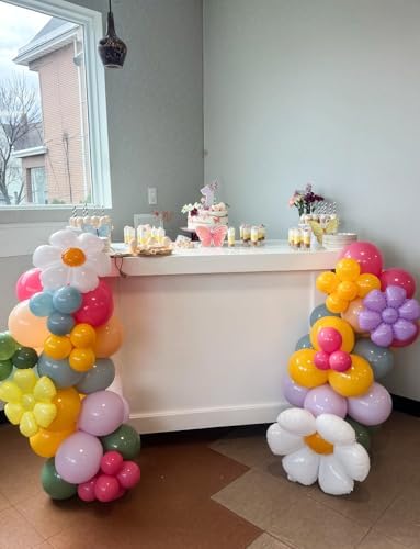 Daisy Balloon Arch Garland Kit, 152 Pcs WildFlower Balloon Arch - Image 6