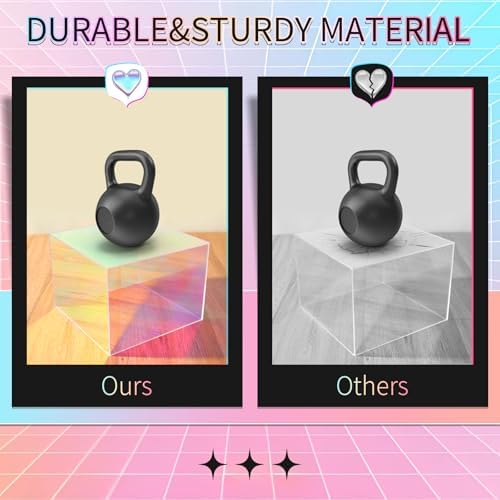 3-Pack Iridescent Acrylic Display Risers, Rainbow Nesting Cubes for Dessert - Image 4