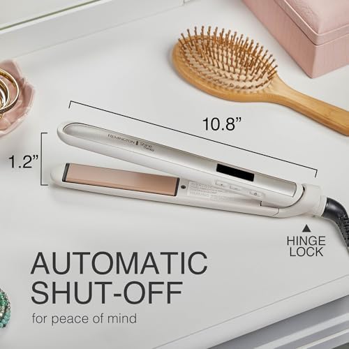 Remington Shine Therapy 1 Inch Hair Straightener, Argan Oil & Keratin - Image 4