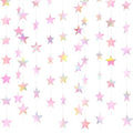 Patelai 130 ft Star Garland Banner Decor,Iridescent Pink by Patelai