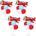 Naozinebi 4 Sets Airplane Birthday Party Balloons Stand Kit Party Decor by Naozinebi