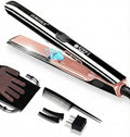 DORISILK 500 Degree High Temp Professional Hair Straightener，30s Fast Heating Ceramic Flat Iron ，2 in 1 Hair Straightener and Curler，Plasma Flat Iron Get Frizz-Free ，Dual Voltage for Travel Using by DORISILK