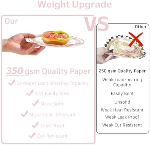 351Pcs Its a girl Baby Shower Decorations Tableware Set Severs 50, Girl Baby Shower Decorations Include Banner, Balloons, Tablecloth, Plates, Cups, Table Decorations - Image 4