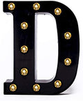 Foaky Black LED Marquee Number Lights Sign Light Up Marquee Number Lights Sign for Night Light Wedding Birthday Party Battery Powered Christmas Lamp Home Bar Decoration by Foaky