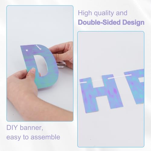 BEISHIDA Double-Sided 116 PCS A-Z DIY Letter Custom Banner Party Decor - Image 2
