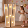 imprsv Large Marquee Letters, 3FT Light Up Letters W Sign for Party Decor by Letsmakeitimpressive