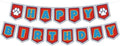 Cartoon Dog Paw Happy Birthday Banner- Cute Birthday Decorations for Boys, Cartoon Themed Happy Birthday Sign for Boys 1st 2nd 3rd Party Baby Shower by Unknown