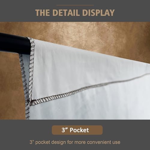 Abstract Photography Backdrop for Photoshoot,8x14ft,Brown,No Stand - Image 5