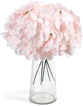 Auihiay 304 Pcs Hydrangea Artificial Flowers, Faux Hydrangea Flowers - Image 3