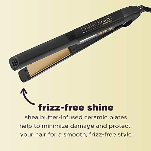 INFINITIPRO BY CONAIR Ultra-High Heat Tourmaline Ceramic 1-inch Flat Iron - Image 2