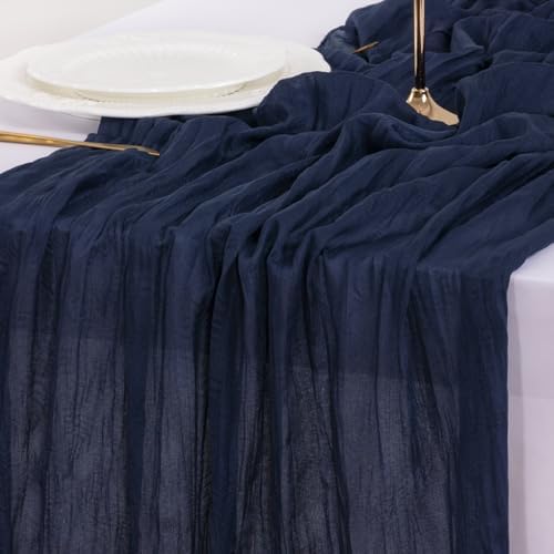 Cheesecloth Table Runner Fall Boho Wedding Birthday Party Home Decor - Image 6