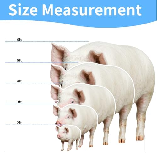 Pig 6FT Life Size Cardboard Cutout, 1 PC - Image 2